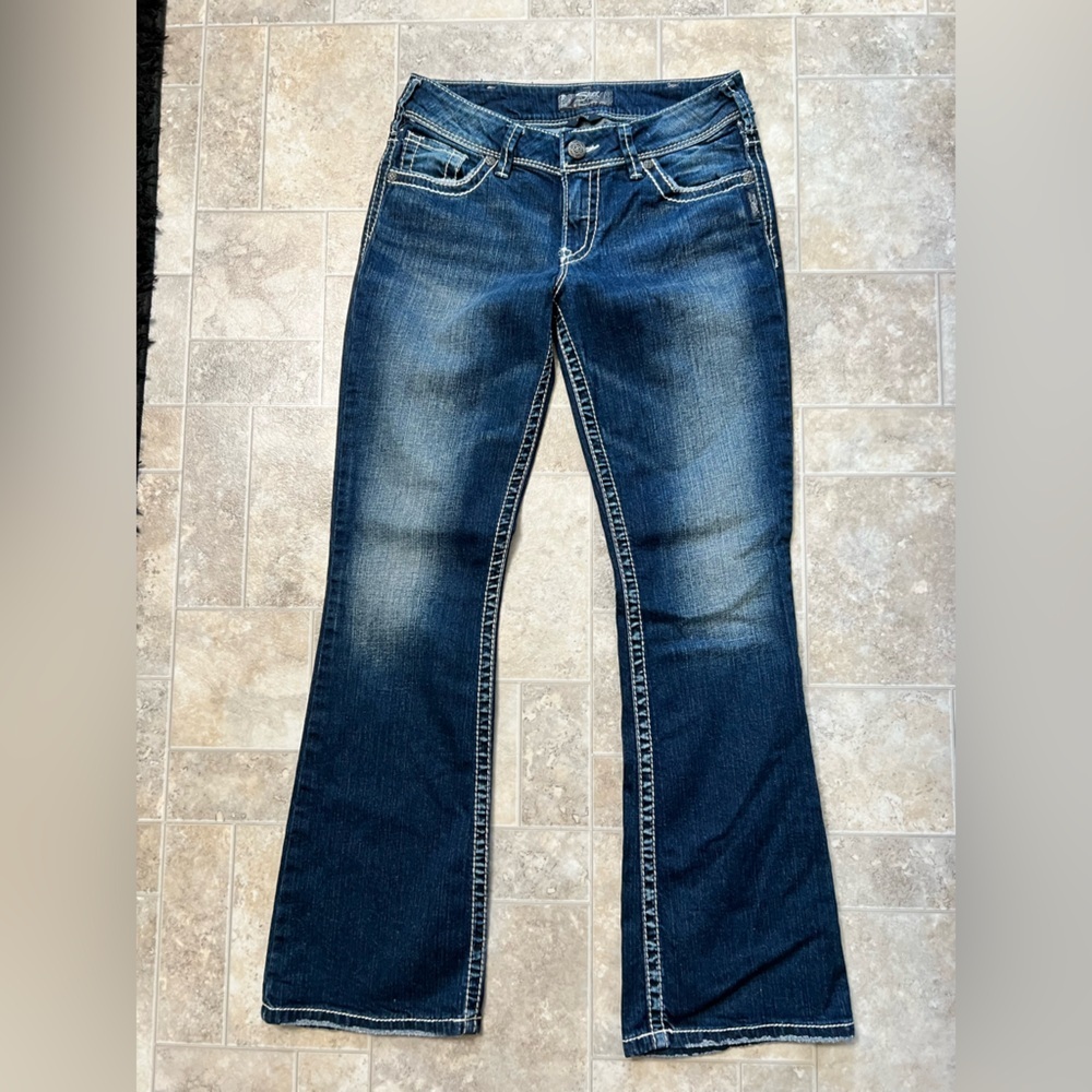 Women’s silver jeans Suki 30/32